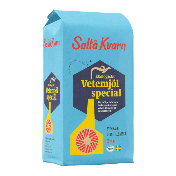 Vetemjöl special 2kg från Saltå Kvarn