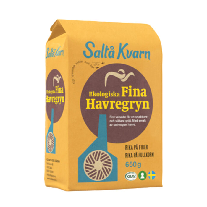 Fina Havregryn 1kg från Saltå Kvarn