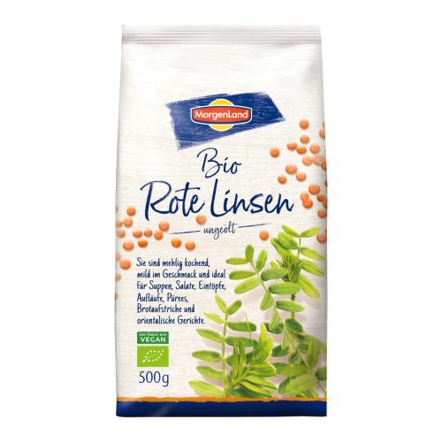 Röda linser 500g från Morgenland
