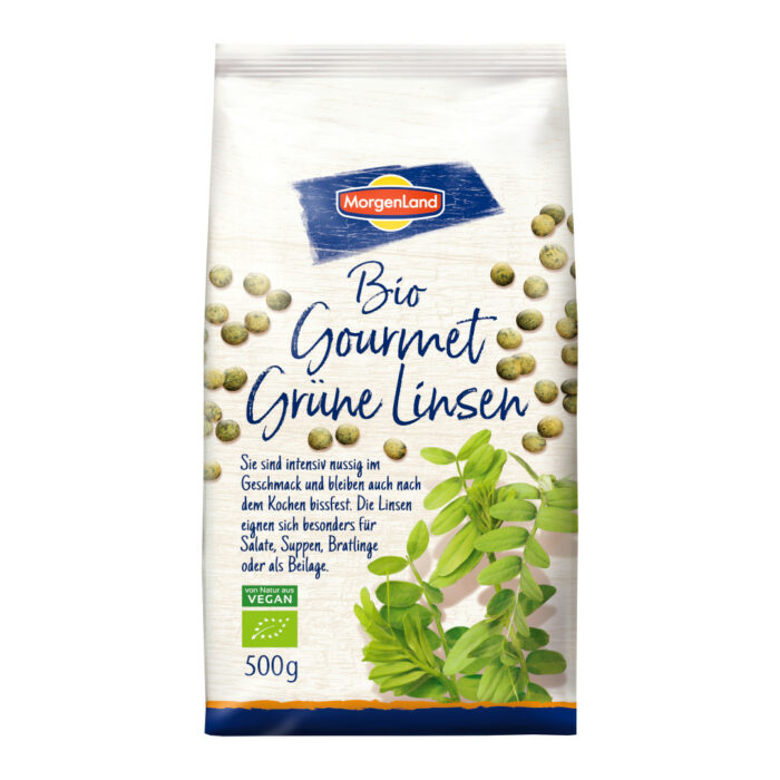 Delikatesslinser gröna 500g från Morgenland