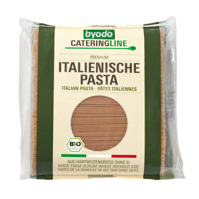 Spagetti fullkorn 5kg från Byodo