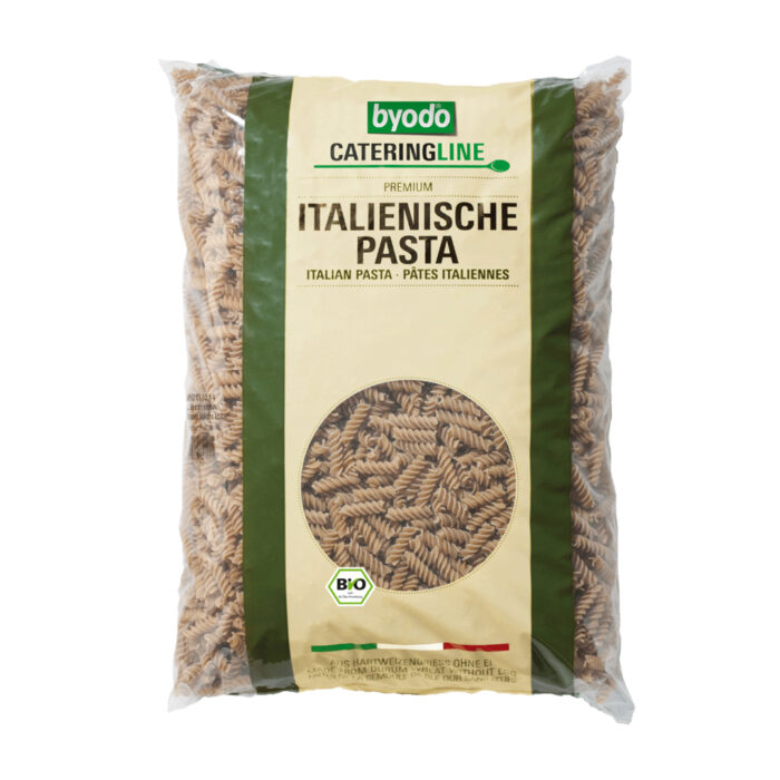 Spirelli fullkorn 5kg från Byodo