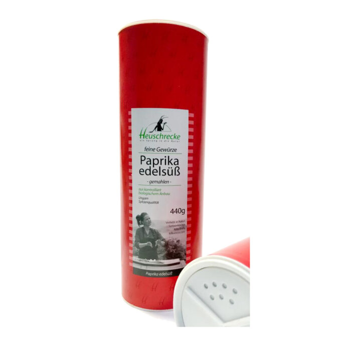 Paprika söt 440g från Heuschrecke