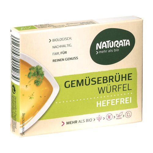 Buljongtärningar utan jäst 72g från Naturata