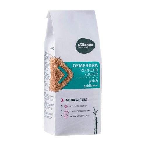 Rårörsocker Demarara mörkt 1kg från Naturata