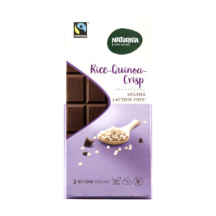 Choklad quinoa crisp 100g från Naturata