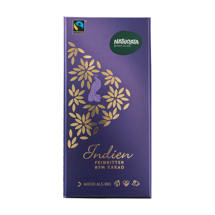 Choklad Indien 85% 100g från Naturata