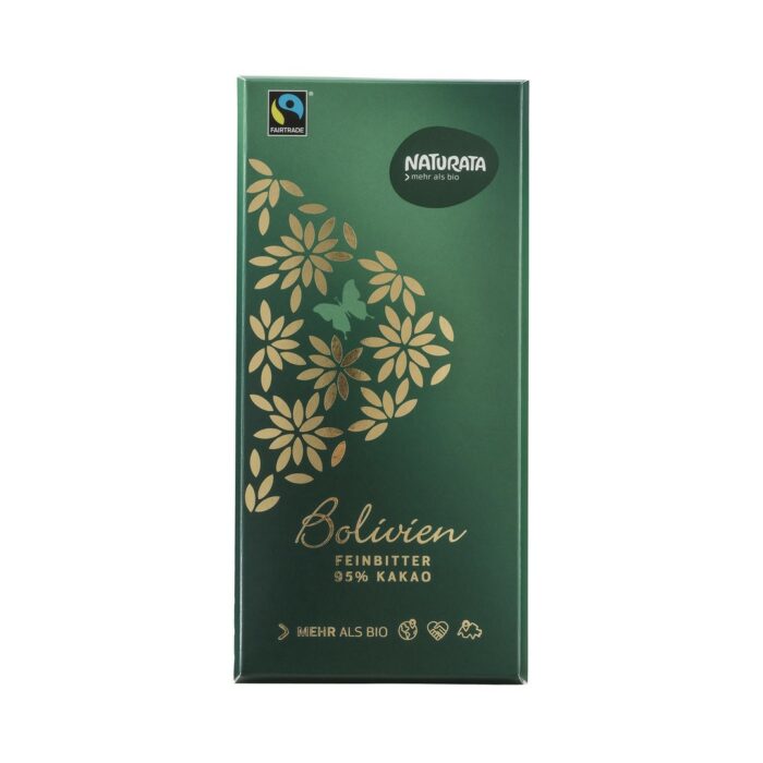 Choklad Bolivia 95% 80g från Naturata