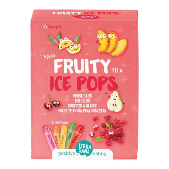 Isglass Fruity Ice Pops  10 styck