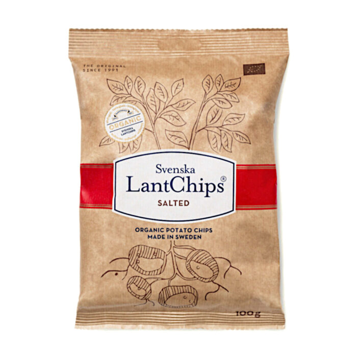 Lantchips Lättsaltade 100g från Svenska Lantchips