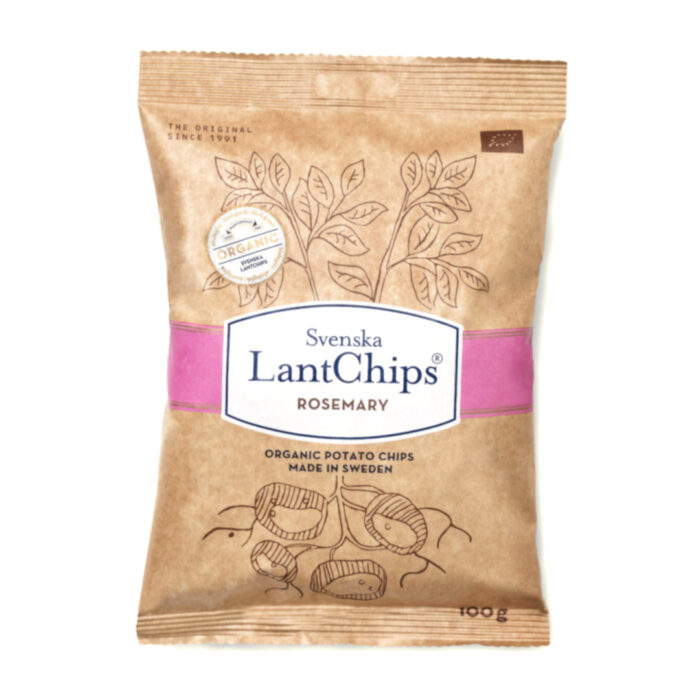 Lantchips Rosmarin 100g från Svenska Lantchips