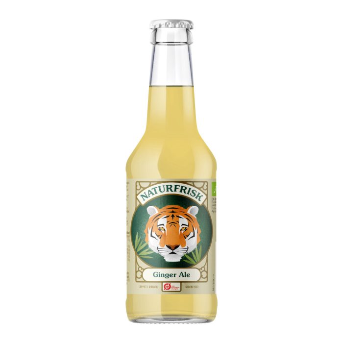 Ginger Ale 25cl från Naturfrisk