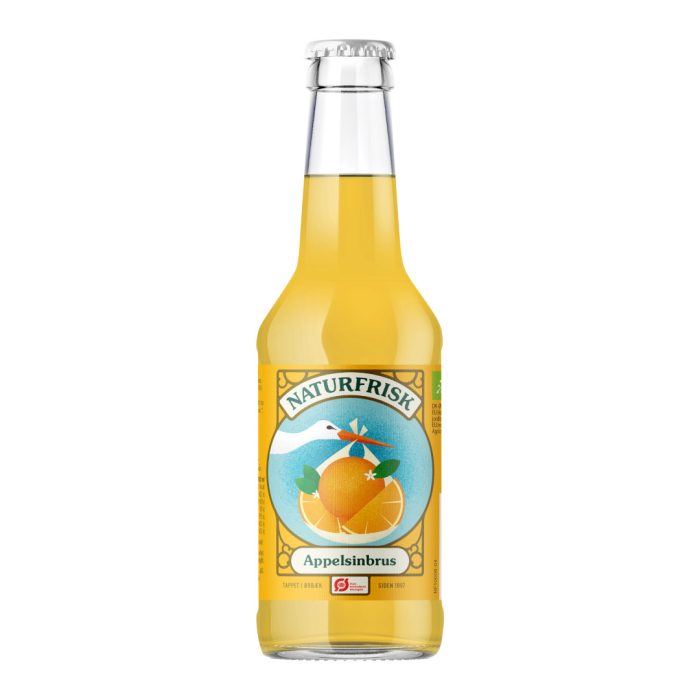 Orangeade 25cl från Naturfrisk