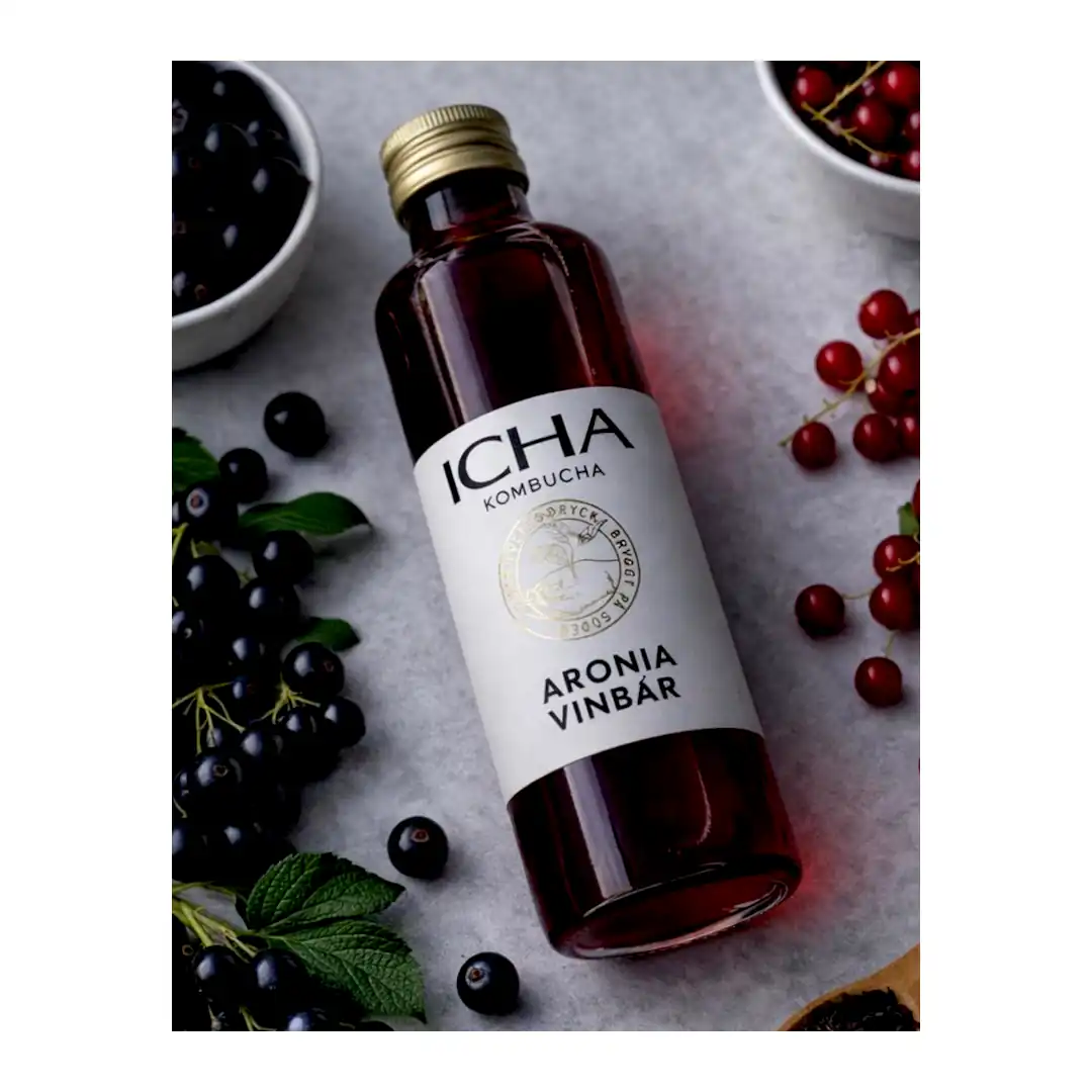 Aronia & Vinbär kombucha