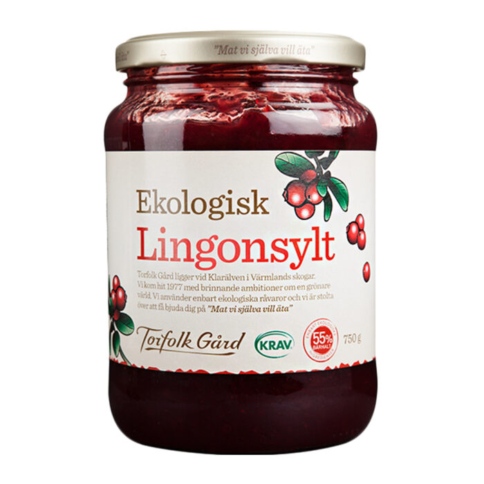 Lingonsylt 750g från Torfolk Gård