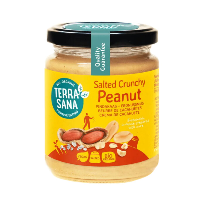 Jordnötssmör crunchy med himalayasalt