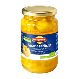 Ananasbitar i glas 685g från Morgenland