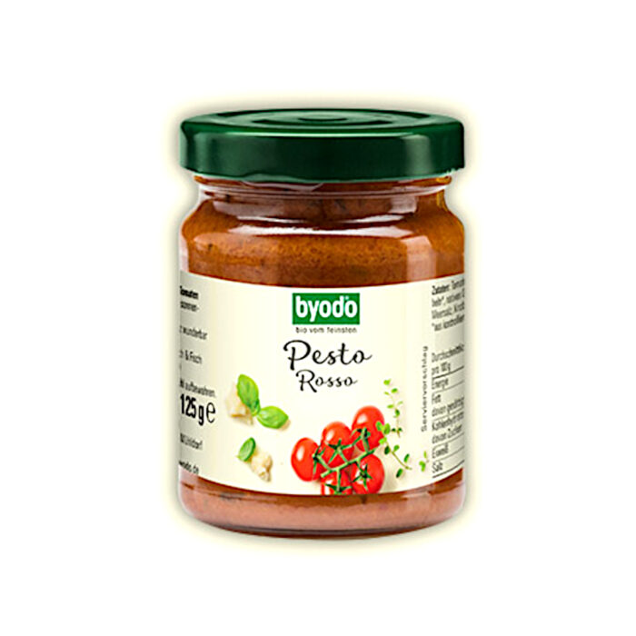 Pesto Rosso 125g från Byodo