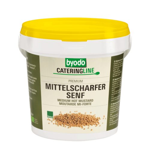 Senap medelstark 1kg från Byodo